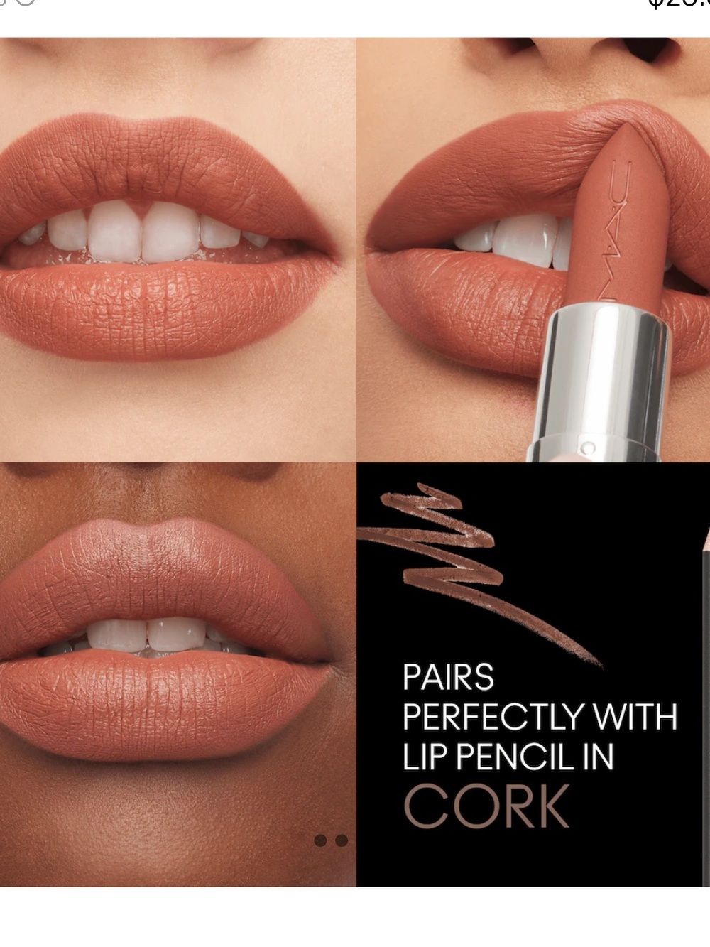 MAC Cosmetics Silky Matte Lipstick - WARM TEDDY